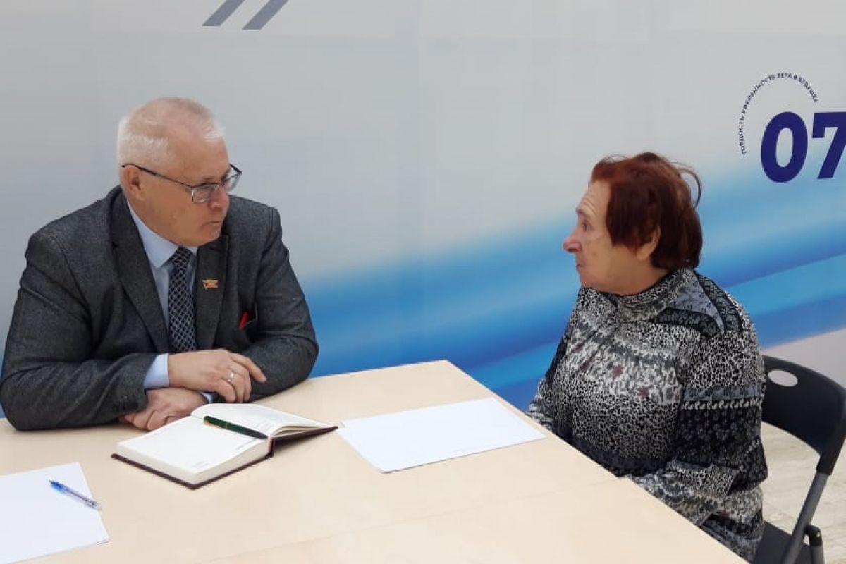 Депутат Сергей Чунаев обсудил с жителями вопросы развития социальной инфраструктуры