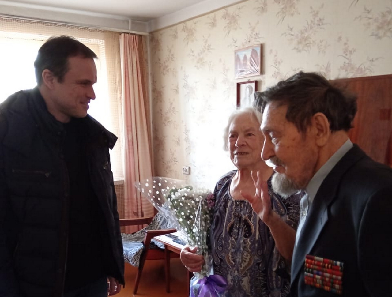 Поздравление ветерана Вооруженных Сил России