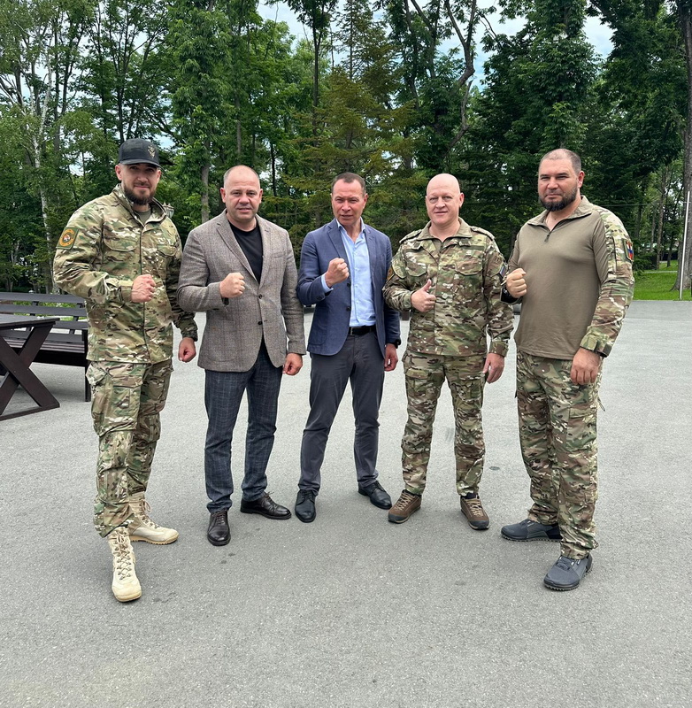 Состоялось награждение бойцов СВО