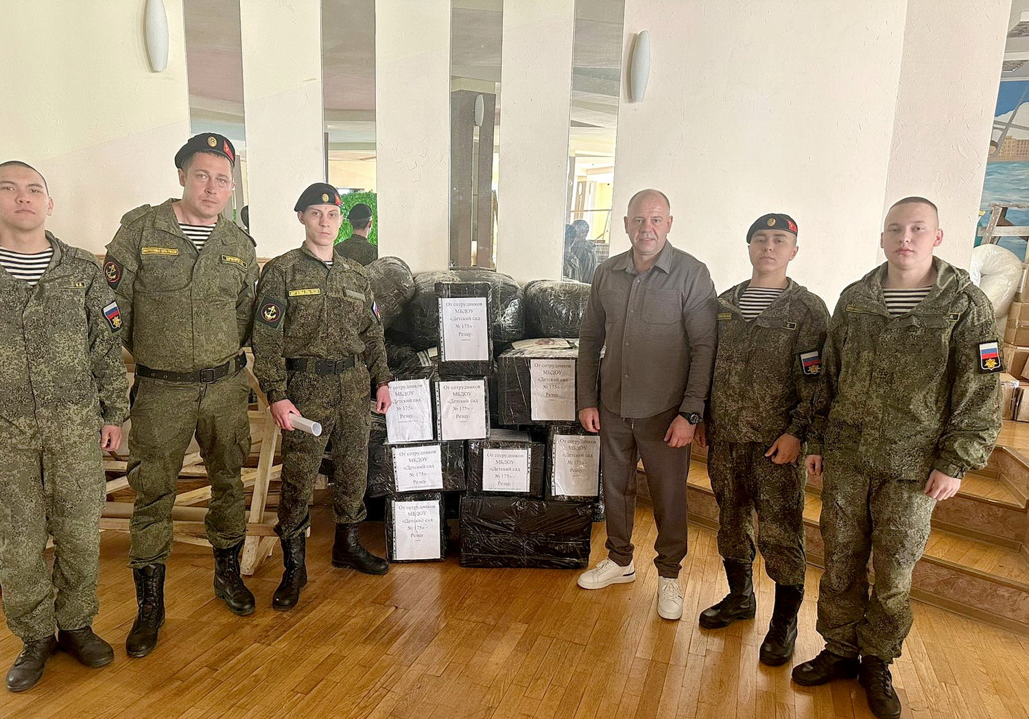 Депутат Виктор Тарабарин поддержал участников СВО на передовой