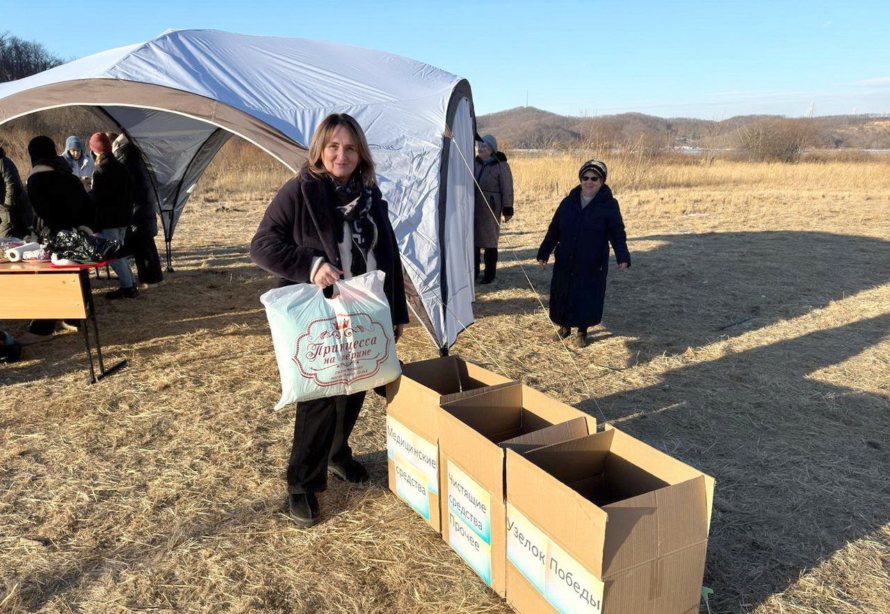 Патриотическим мероприятием открыли на острове Русский «Год защитника Отечества»